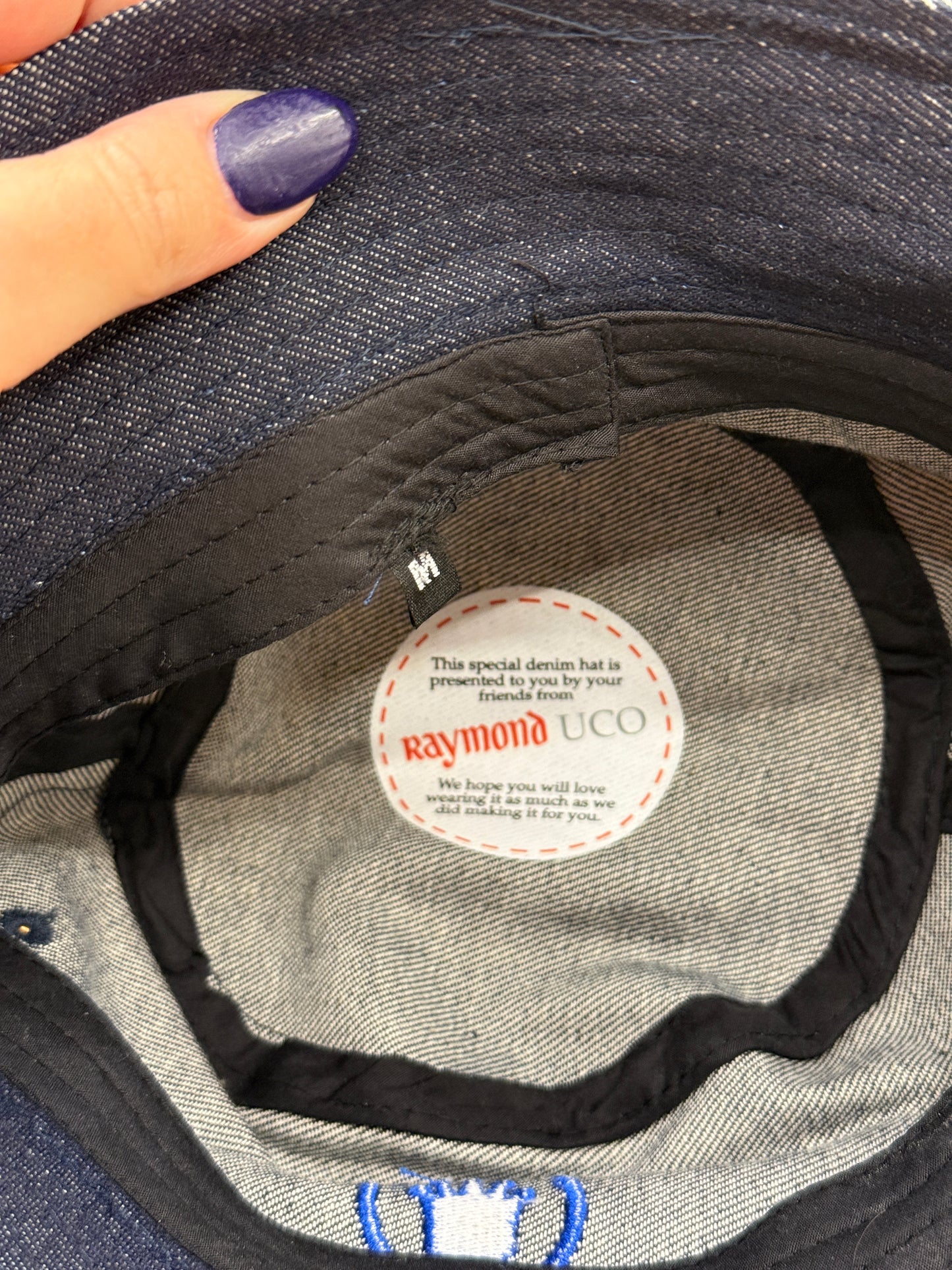 Raymond UCO Denim Bucket Hat - Size M