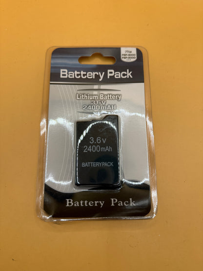 Replacement Battery Pack for PSP-2000 / PSP-3000