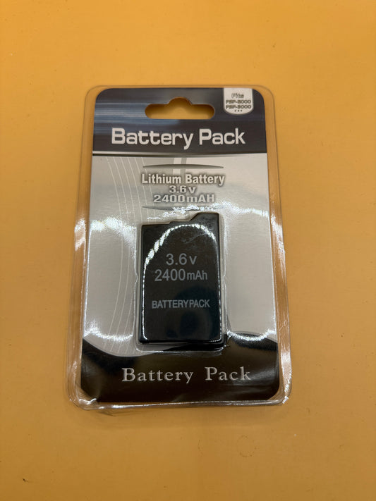 Replacement Battery Pack for PSP-2000 / PSP-3000