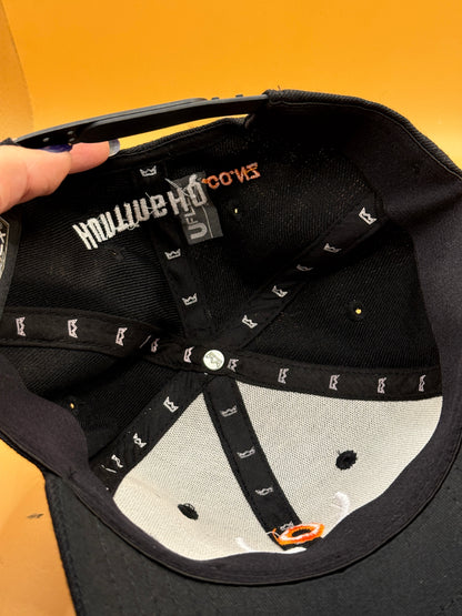 HuntingHQ.co.nz Youth Snapback Cap - Black (small damage)