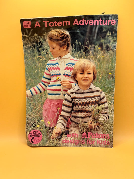 A Totem Adventure with Patons Designs for Kids