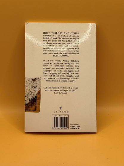 Holy Terrors and Other Stories by Amelia Batistich