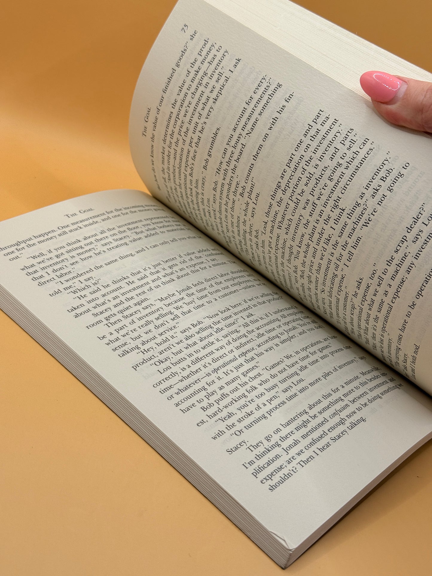 The Goal: A Process of Ongoing Improvement by Eliyahu M. Goldratt and Jeff Cox