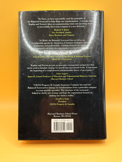 The Balanced Scorecard: Translating Strategy into Action by Robert S. Kaplan and David P. Norton