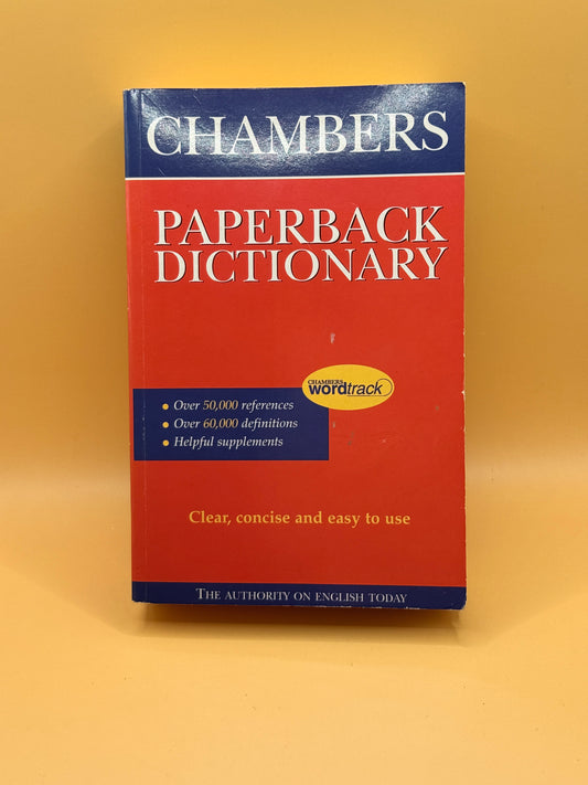 Chambers Paperback Dictionary