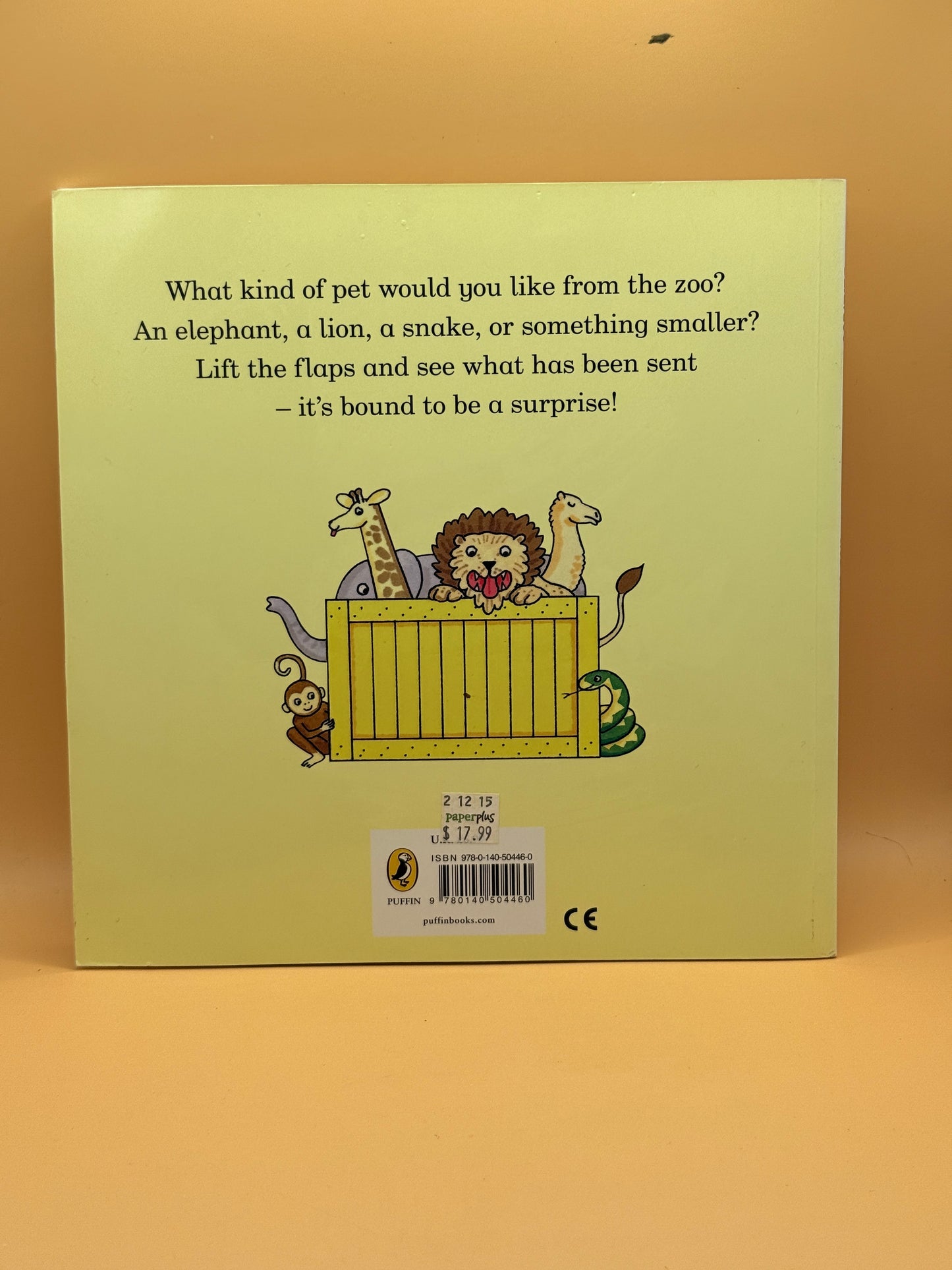 Dear Zoo by Rod Campbell