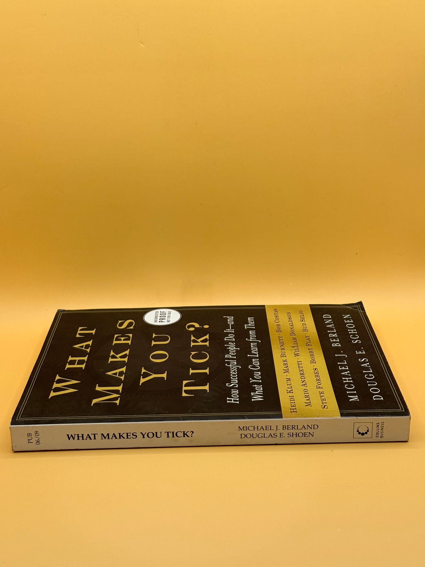 What Makes You Tick? by Michael J. Berland & Douglas E. Schoen