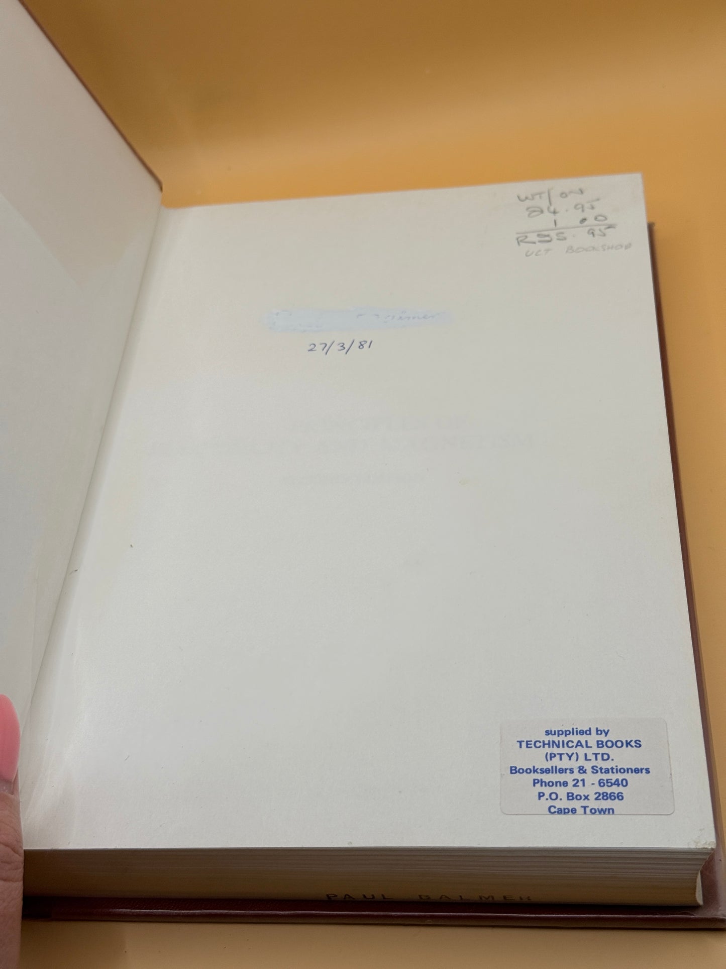 Principles of Electricity and Magnetism by E. M. Pugh & E. W. Pugh (1970)