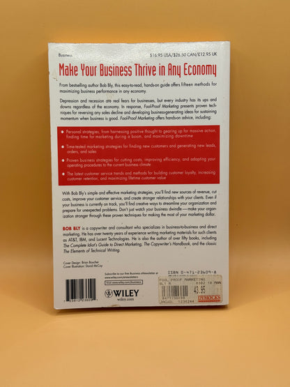 Fool-Proof Marketing by Robert W. Bly