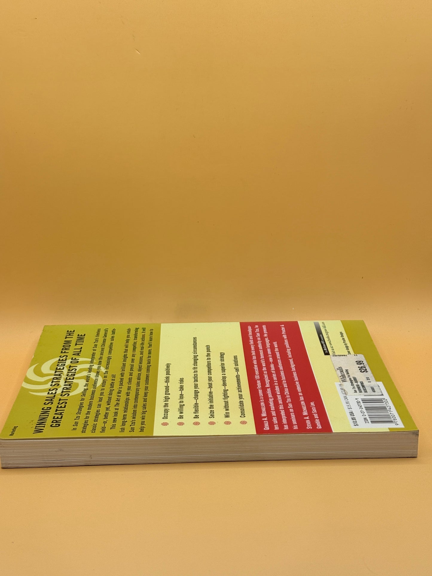 Sun Tzu Strategies for Selling by Gerald A. Michaelson & Steven W. Michaelson