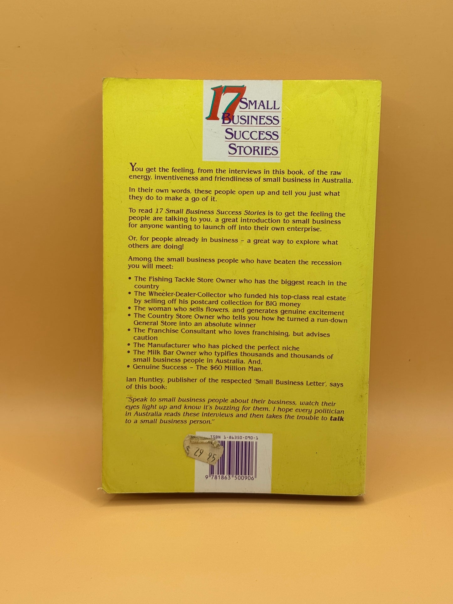17 Small Business Success Stories by Lowell Tarling