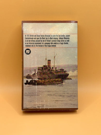 Gallipoli Memories by Compton Mackenzie (Panther Ed 1965)