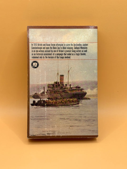 Gallipoli Memories by Compton Mackenzie (Panther Ed 1965)