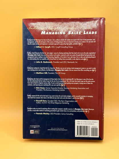 Managing Sales Leads by James Obermayer