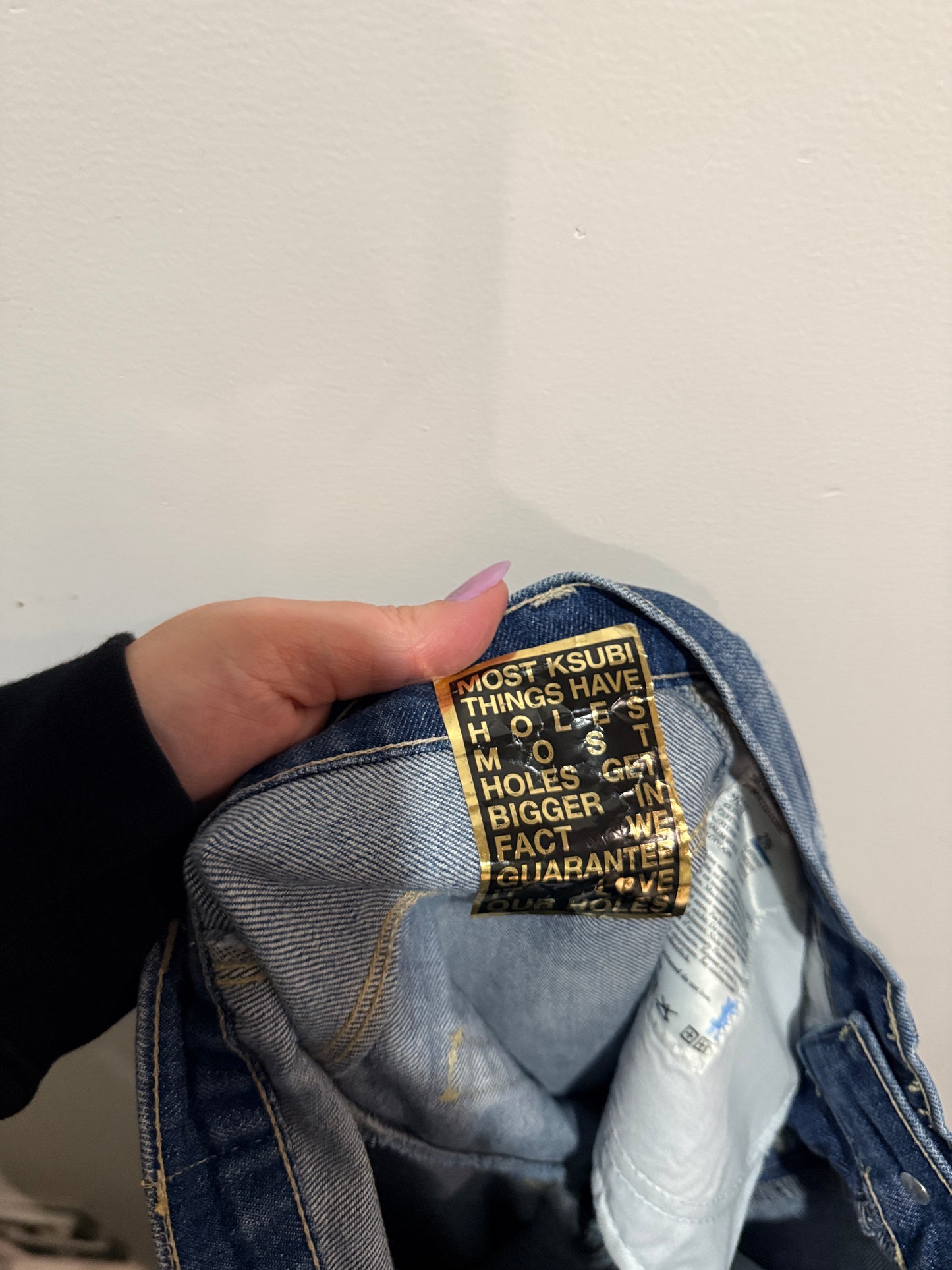 Ksubi Joplin Flare Starsky Blue Jeans Size 24
