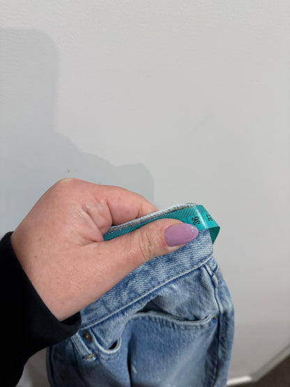 UNUSED Paint-Splatter Denim Jeans - Size 0