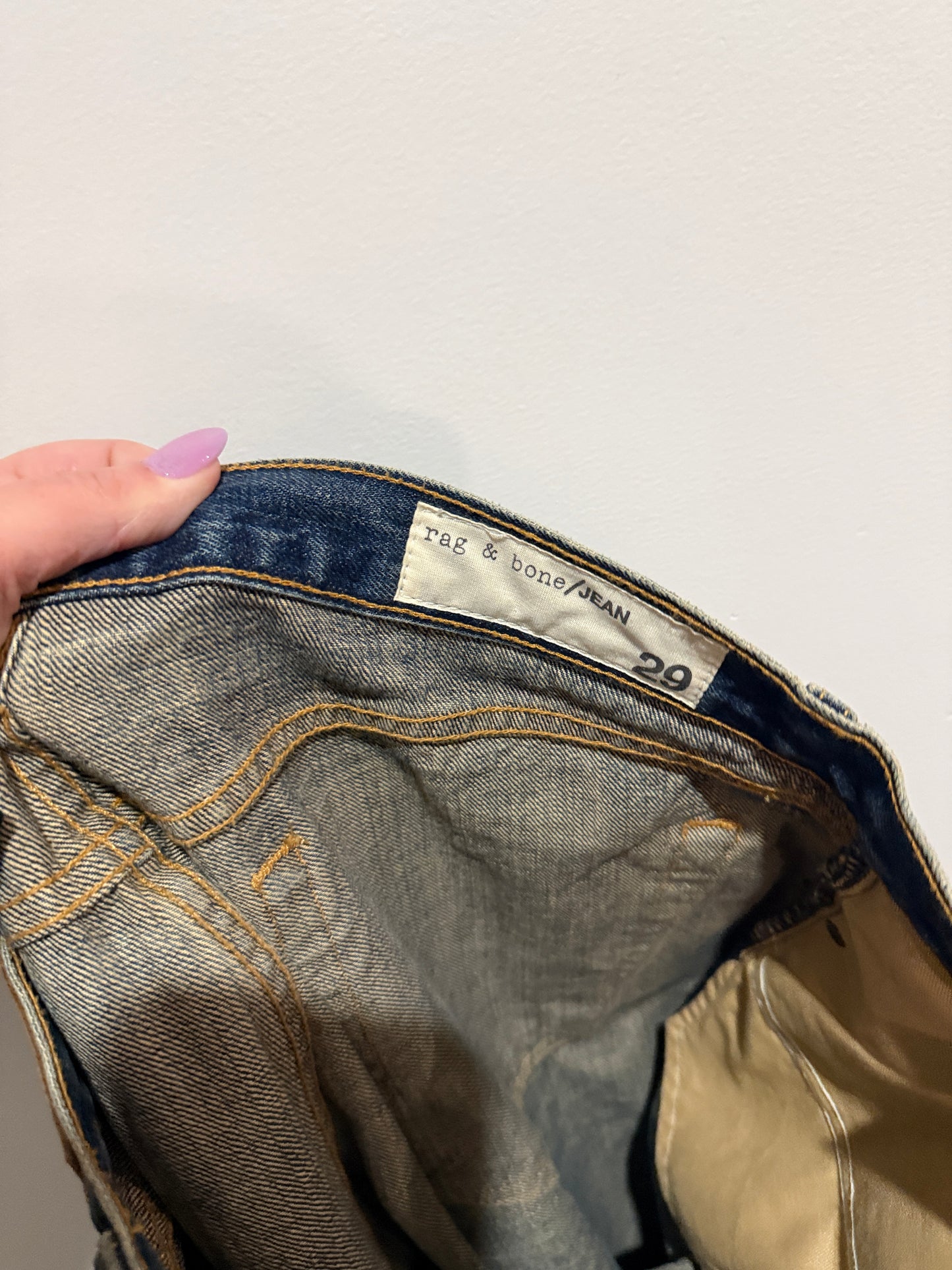 Rag & Bone JEAN Big Sur Jeans Size 29