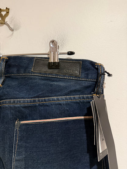 KURO Graphite Classic Vintage Wash 17 Jeans Size 28