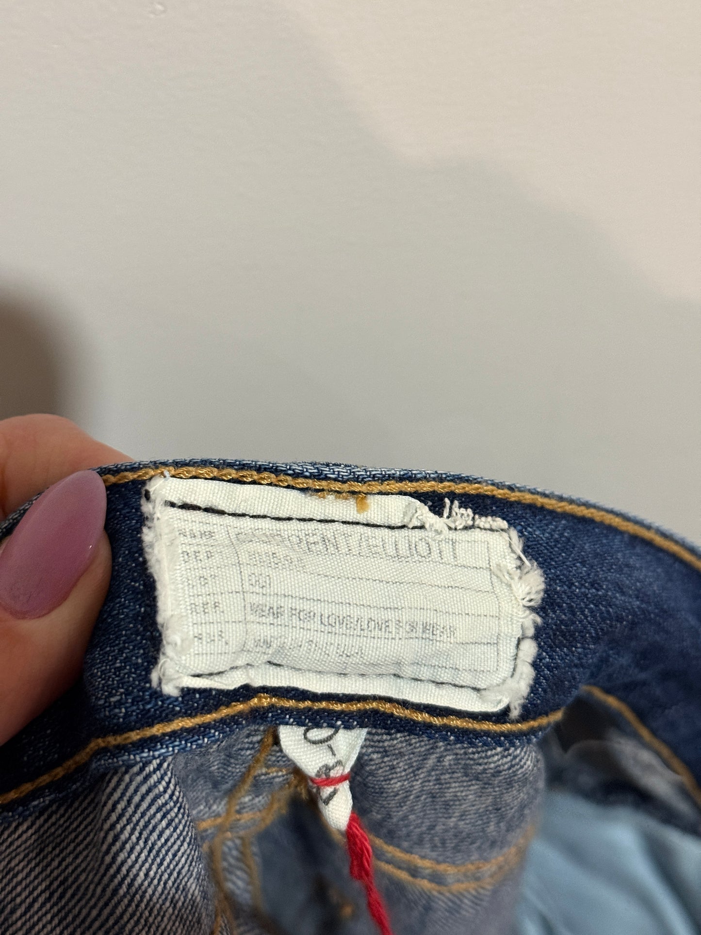 Current/Elliott The Bootcut Distressed Jeans Size 28