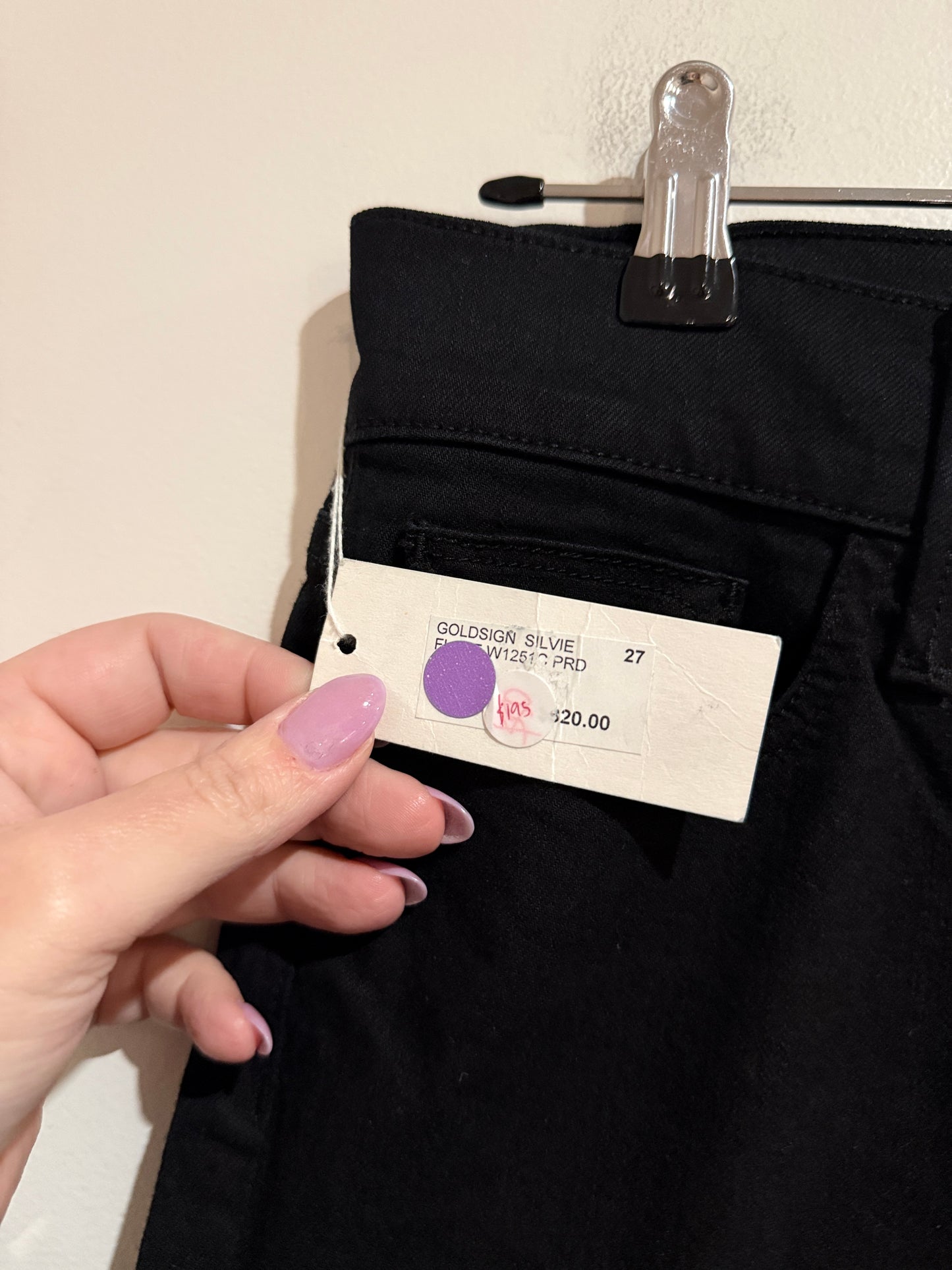 Goldsign Silvie Flare Jeans Size 27