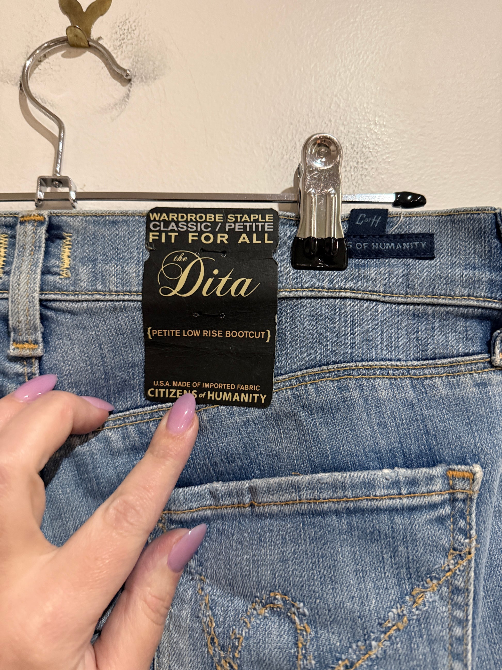 Citizens of Humanity Dita Petite Bootcut Jeans Size 25