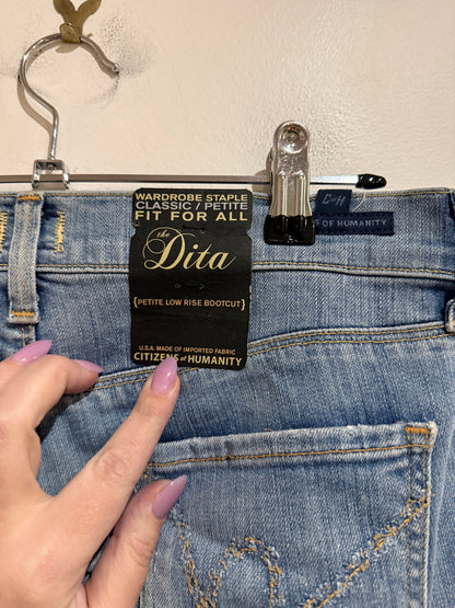 Citizens of Humanity Dita Petite Bootcut Jeans Size 25