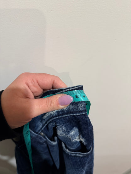 Nobody Denim Distressed Straight Jeans Size 29
