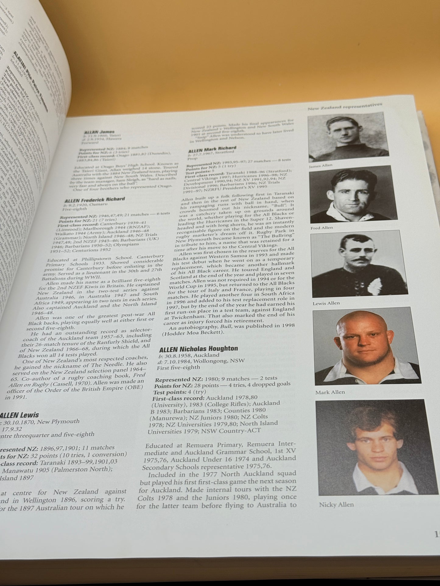 The Encyclopedia of New Zealand Rugby by Ron Palenski, Rod Chester & Neville McMillan