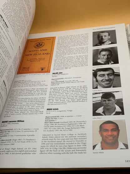 The Encyclopedia of New Zealand Rugby by Ron Palenski, Rod Chester & Neville McMillan