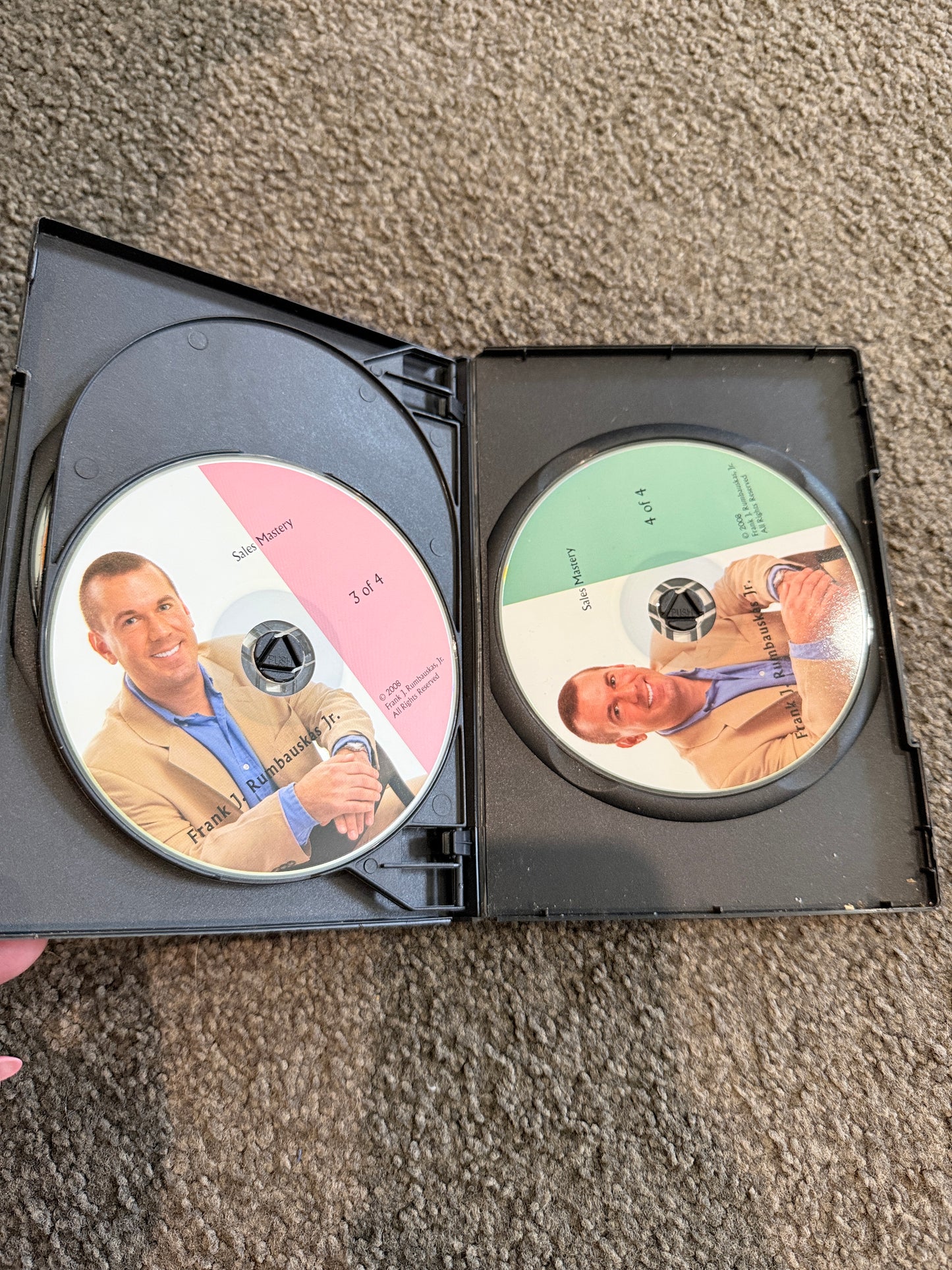 The Sales Mastery Program: The Master Key to Sales Greatness by Frank J. Rumbauskas Jr. (CD Set)