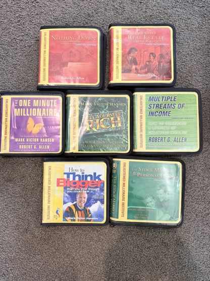Enlightened Millionaire Institute Wealth and Finance Audio Collection by Robert G. Allen, Mark Victor Hansen, Barney Zick & Various Authors