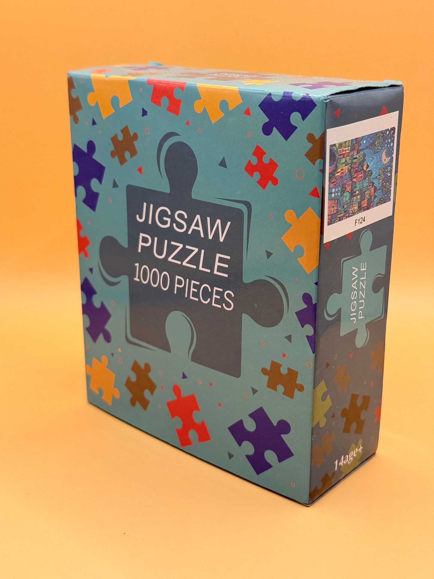 1000-Piece Mini Piece Jigsaw Puzzle – Colourful Night Town