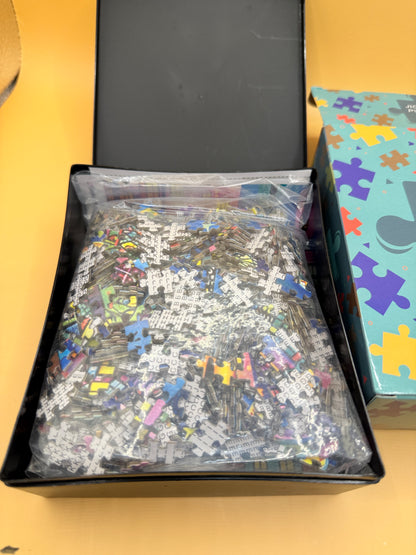 1000-Piece Mini Piece Jigsaw Puzzle – Colourful Night Town
