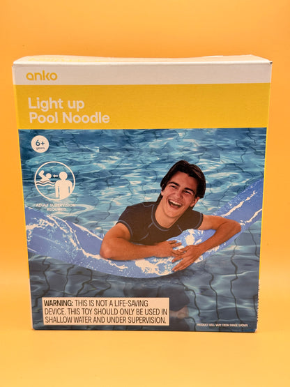 Anko Light Up Pool Noodle – 1.7m Inflatable Pool Float