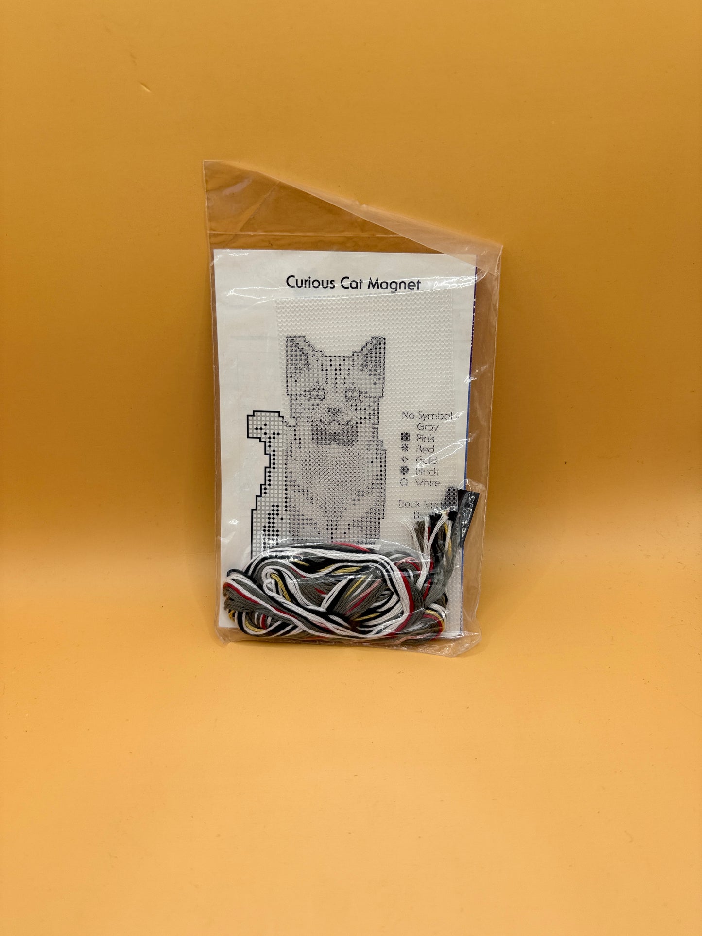 Back Street CatTails Plastic Canvas Kit – Curious Cat Magnet