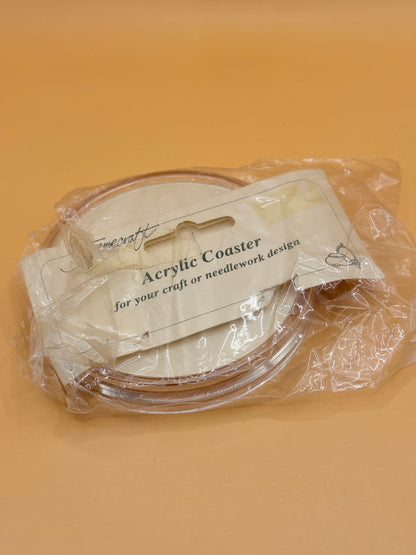 Acrylic Craft Coaster for Needlework Design