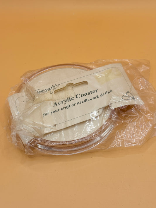 Acrylic Craft Coaster for Needlework Design
