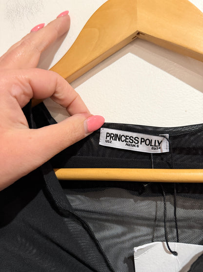 Princess Polly Thalassia Long Sleeve Top – Size 6