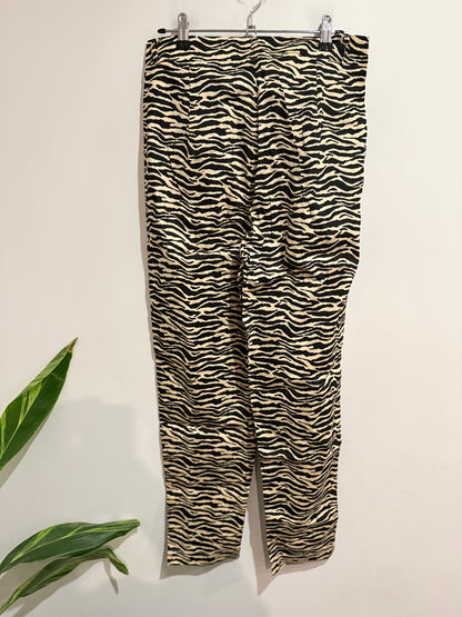 Daisy Street Zebra Print Trousers Size 12