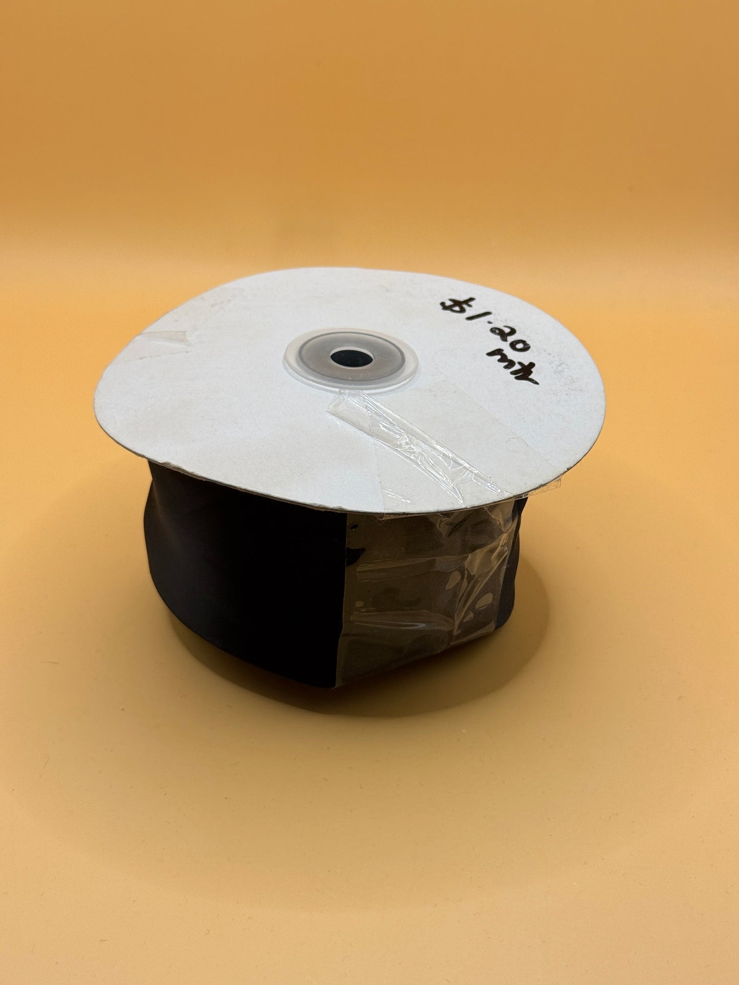 Black Grosgrain Ribbon Roll – 5cm Wide