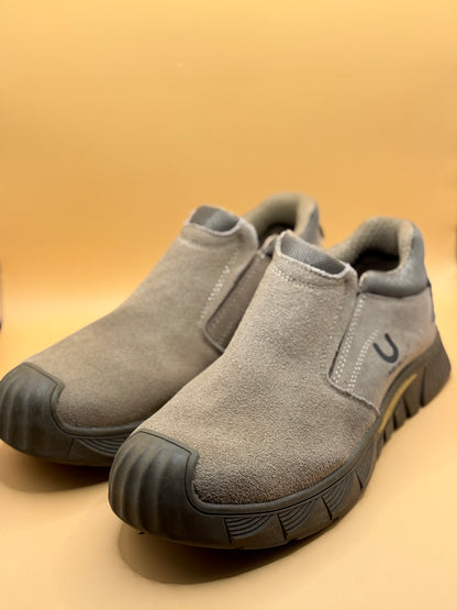 Umburly Steel Cap Slip-On Work Shoes - 27cm insole