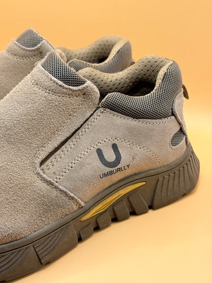 Umburly Steel Cap Slip-On Work Shoes - 27cm insole