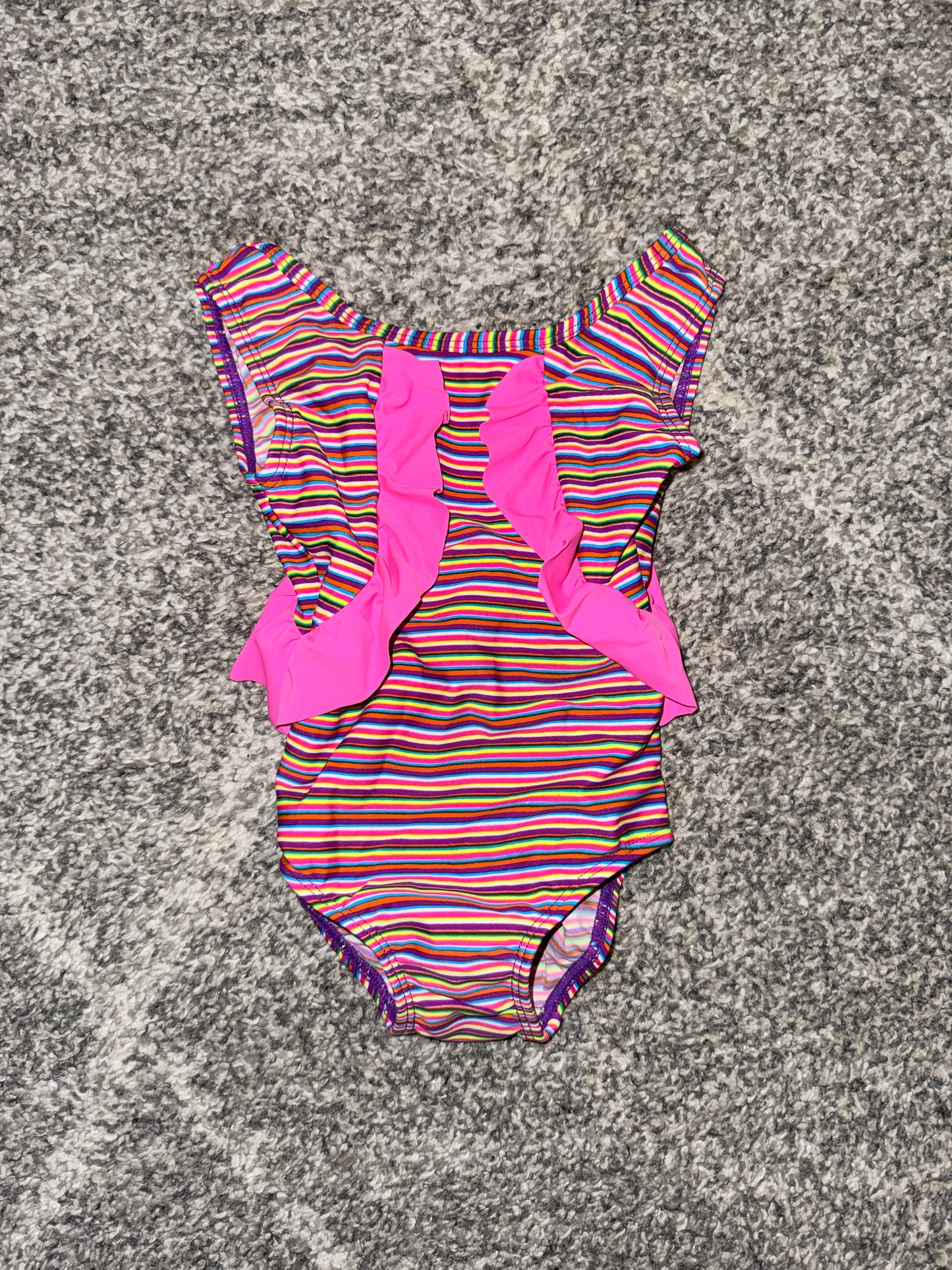 Girls Frill One-Piece Swimsuit Size 0