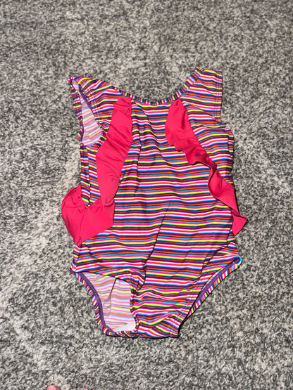 Girls Frill One-Piece Swimsuit Size 0