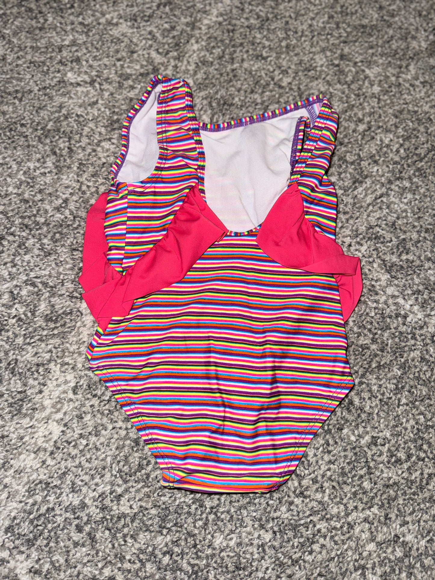 Girls Frill One-Piece Swimsuit Size 0