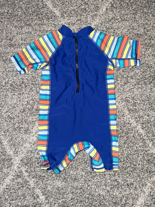 Boys Short Sleeve One-Piece Rash Suit Size 0