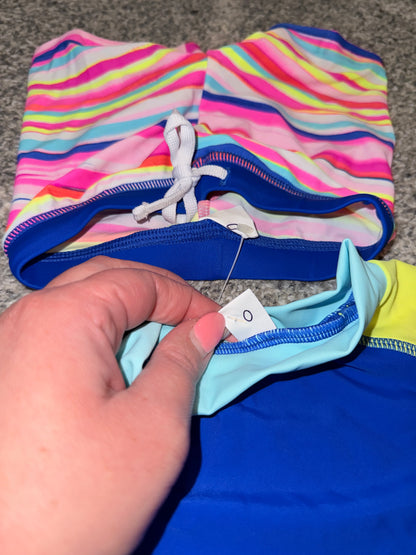 Boys Rash Vest & Board Shorts Swim Set Size 0