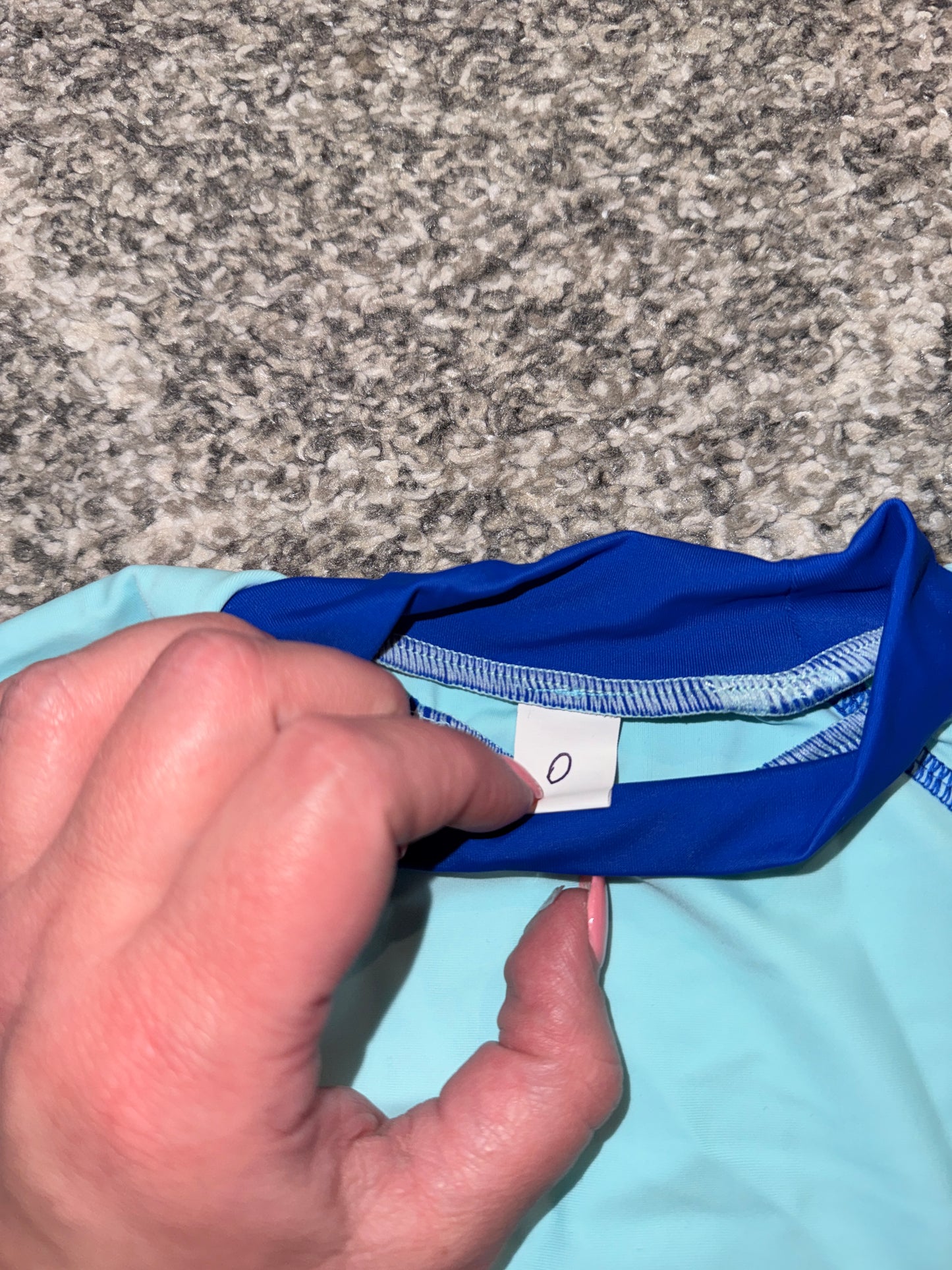 Boys Rash Vest & Swim Brief Set Size 0