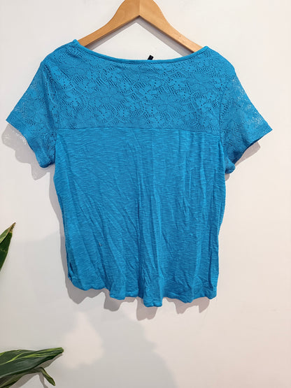 Twin Lakes Lace Panel Top - Size L