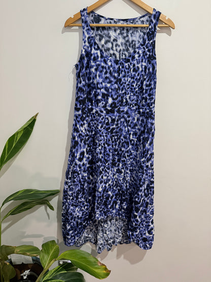 Animal Print Viscose Dress - 45cm u/arm